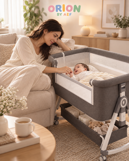 Lit cododo bébé 3-en-1 réglable avec matelas et moustiquaire