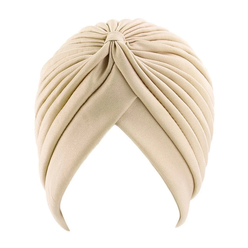 Turban Auréole | Drapé Croisé Stretch