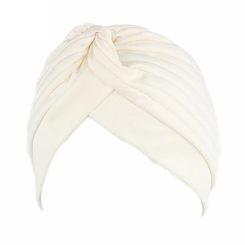 Turban Auréole | Drapé Croisé Stretch
