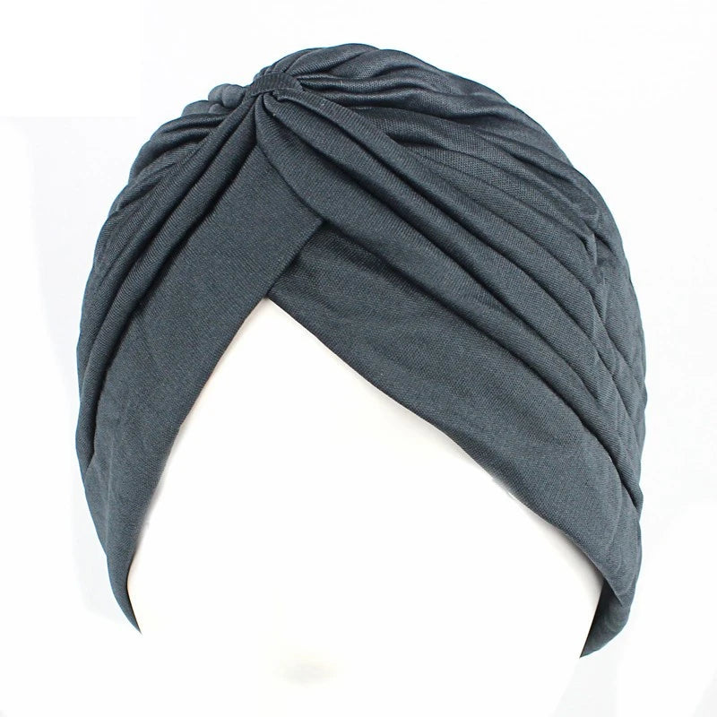 Turban Auréole | Drapé Croisé Stretch