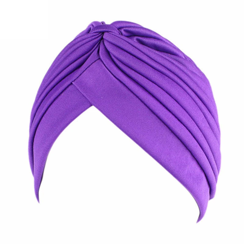 Turban Auréole | Drapé Croisé Stretch
