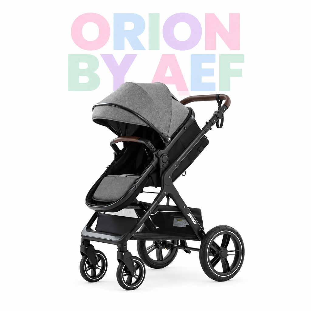 Poussette bébé 3-en-1 haut de gamme pliable - plusieurs configurations